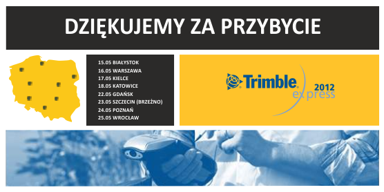 Zbliża się Trimble Express 2012 - kliknij aby się zarejestrować